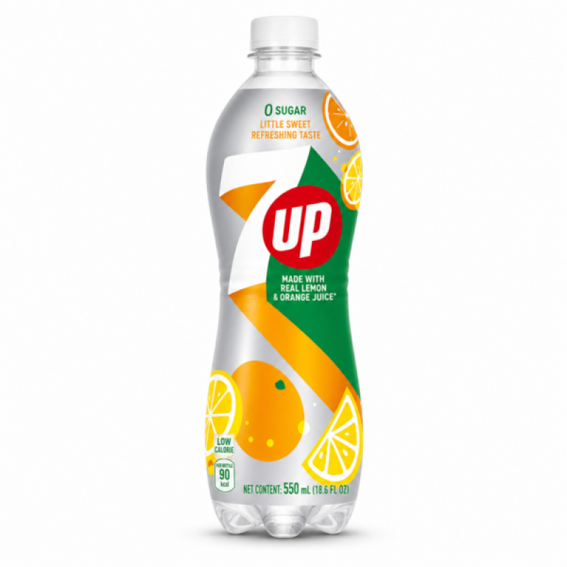 7 Up Lemon Orange Asia (550 ml)