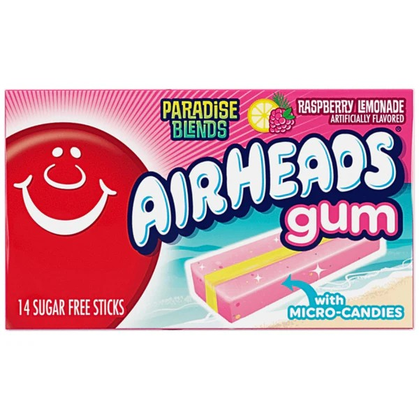 Airheads Gum Raspberry Lemonade