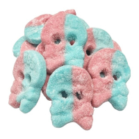 Bubs Dizzy Skulls Bubblegum schepsnoep 250 gram