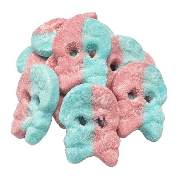 Bubs Dizzy Skulls Bubblegum schepsnoep 250 gram