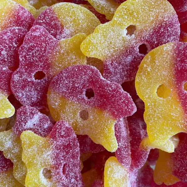 Bubs Big Sour Skulls schepsnoep 250 gram