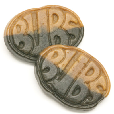 Bubs Cola Salmiak  schepsnoep 100 gram