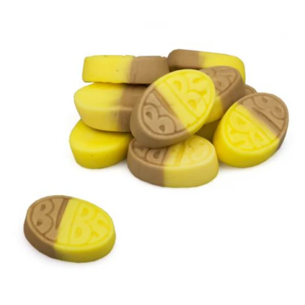 Bubs Banana Ovals  Schepsnoep 250 gram