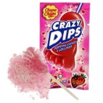 Chupa Chups Crazy Dips Aardbei