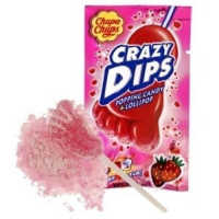 Chupa Chups Crazy Dips Aardbei