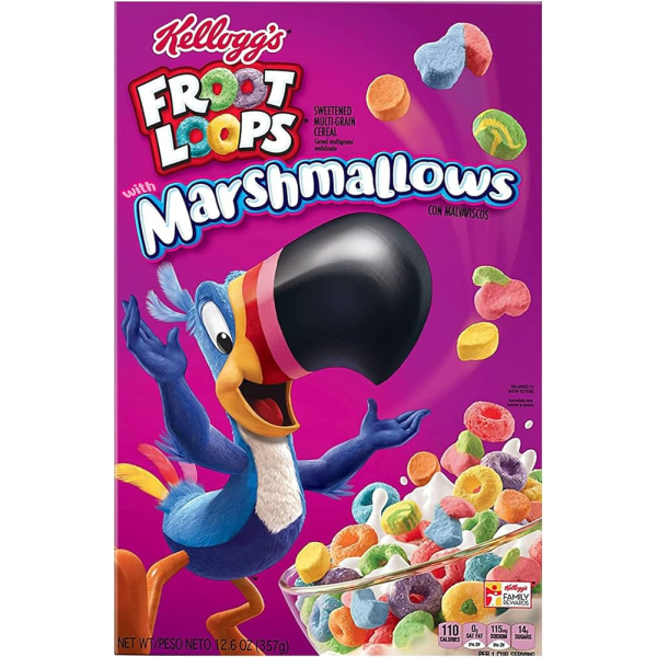 Kellogs Froot Loops With Marshmallows