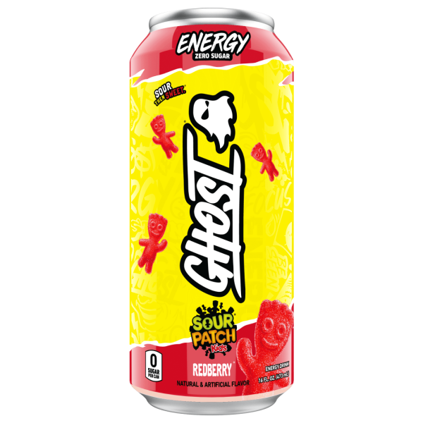 Ghost Energydrink Sour Patch Redberry
