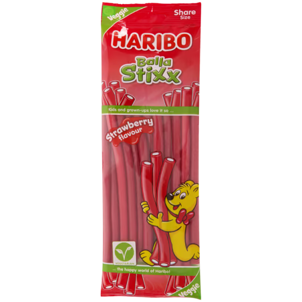 Haribo Balla Stix Aardbei