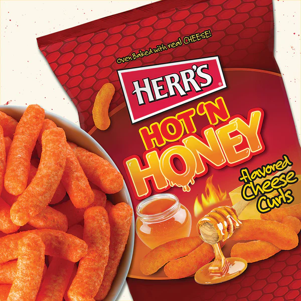 Herr's Herr's Hot N Honey Curls 170G