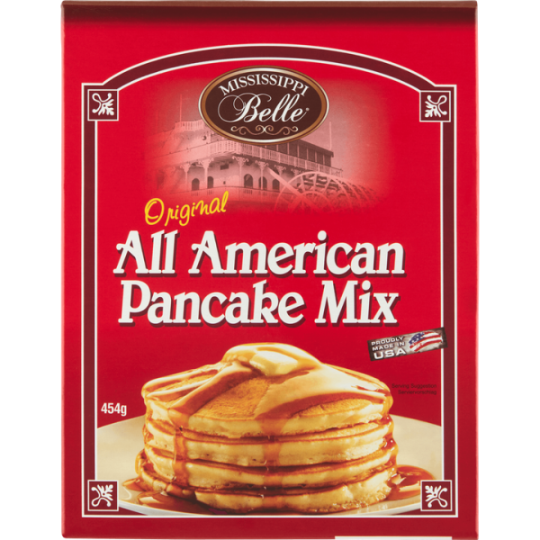 Mississippi Belle Miss Belle American Style Pancake Mix 454g
