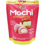 Mochi Strawberry Cheesecake