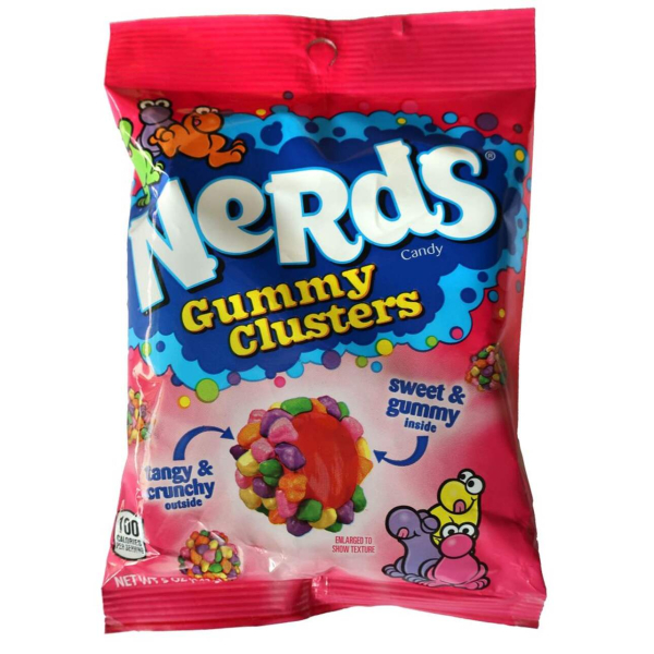 Nerds Gummy Clusters Rainbow (85 gram)