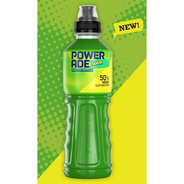 Powerade Green Apple 710 ml