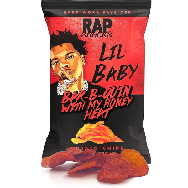 Rap Snacks Lil Baby BBQ Honey Chips