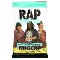 Rap Snacks Migos Sour Cream Ranch Chips