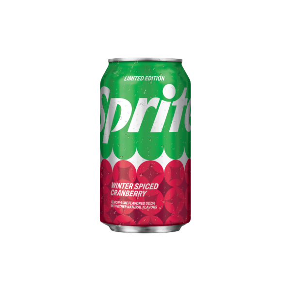 Sprite Winter Spiced Cranberry USA