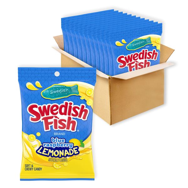 Swedish Fish Blue Raspberry Lemonade
