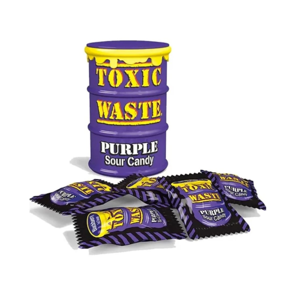 Toxic Waste Purple Sour Candy