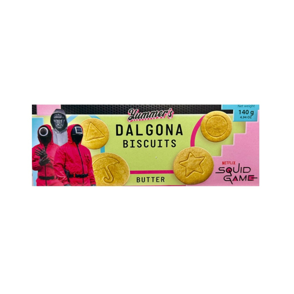 Yummers Dalgona Biscuits Squid Game Butter
