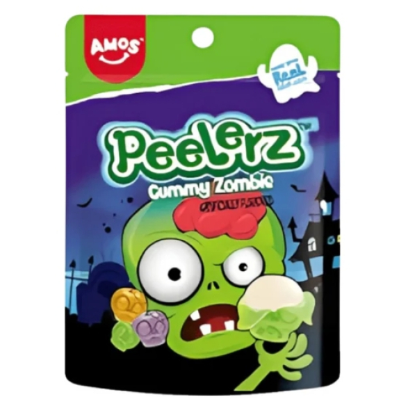 Amos Peelerz Zombies Peelable Candy