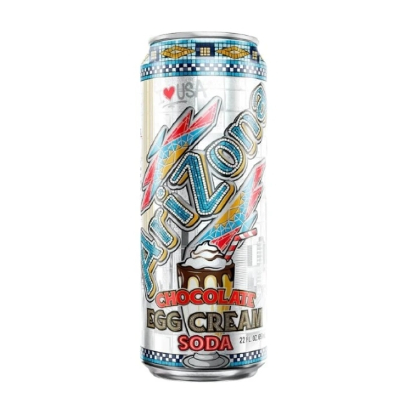 Arizona Chocolate Egg Cream Soda USA (650 ml)