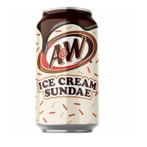 A&W Soda Ice Cream Sundae (355ml)