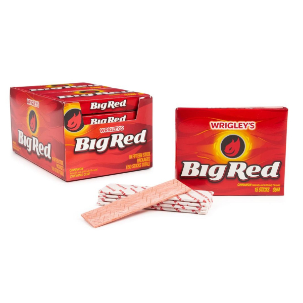 Wringley's Big Red Cinnamon Chewing Gum