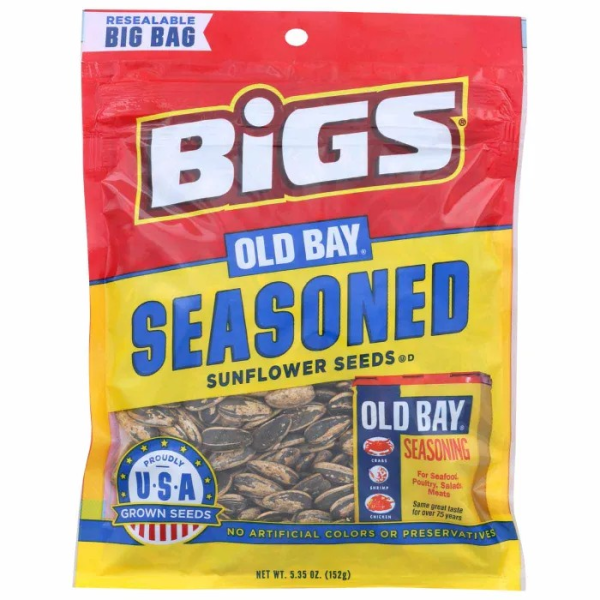 Bigs Old Bay Seasoning Sunflower Seeds