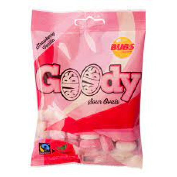 Bubs Goody Strawberry Vanilla Ovals