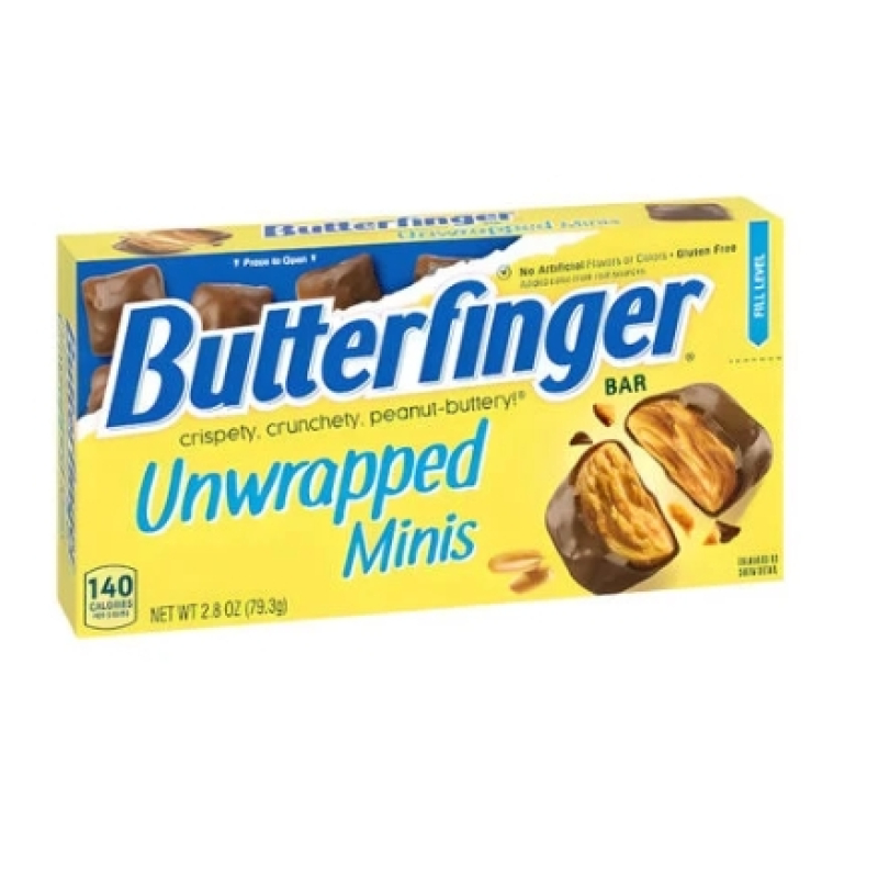 Butterfinger Unwrapped Mini's (79.3 gram)