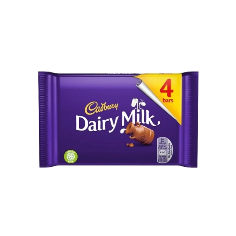 Cadbury Dairy Milk 4pk
