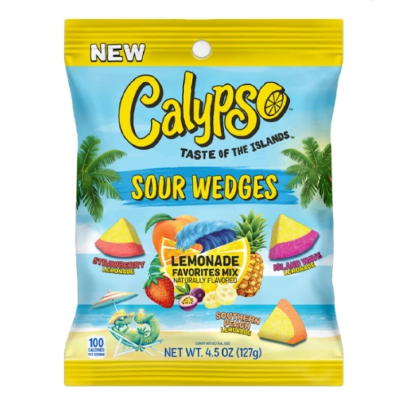 Calypso Sour Wedges Lemonade Mix (127 gram)