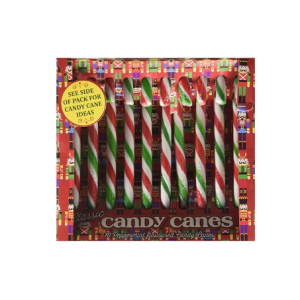 Rose Confectionery Nutcracker Peppermint Candy Canes 10pk 100g