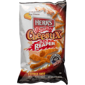 Herr's Crunchy Cheestix Carolina Reaper Herr's Crunchy Cheestix Carolina Reaper