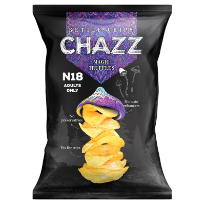 Chazz Potato Chips With Magic Truffles Chazz Potato Chips With Magic Truffles