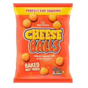 Morrisons Cheese Balls 140g