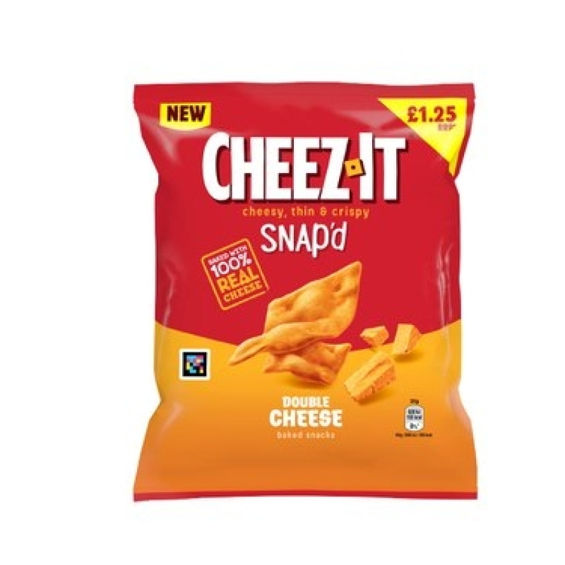 Cheez-It Double Cheese Snap'd Snacks (65g)