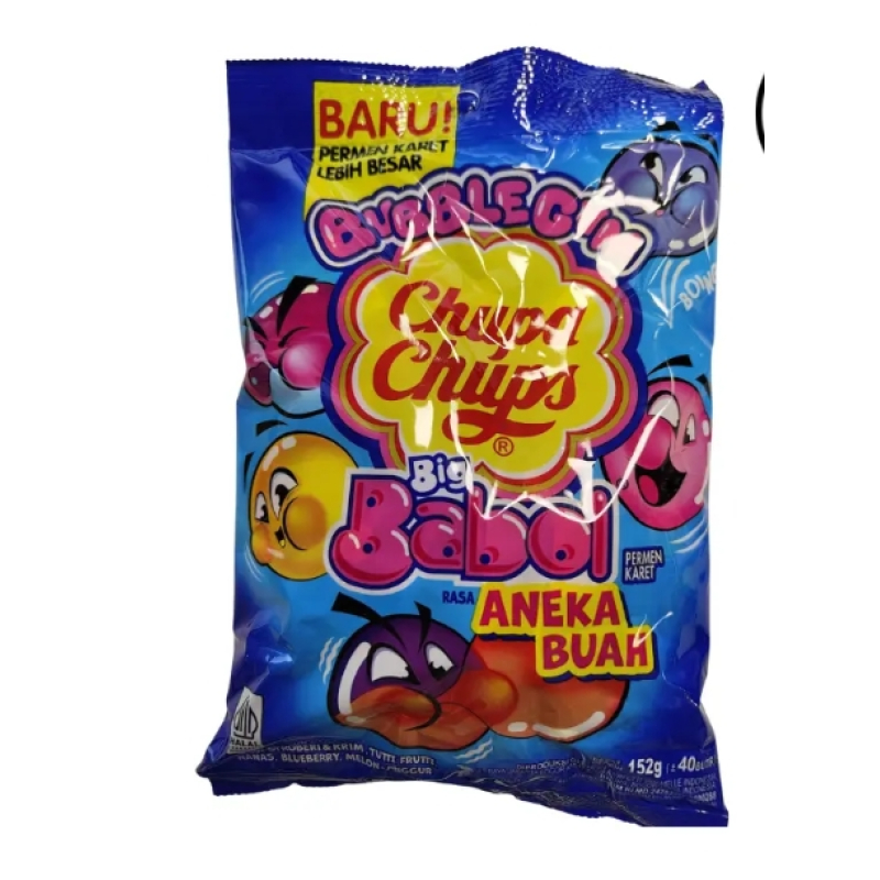 Chupa Chups Big Babol Assorted Fruits Asia 
