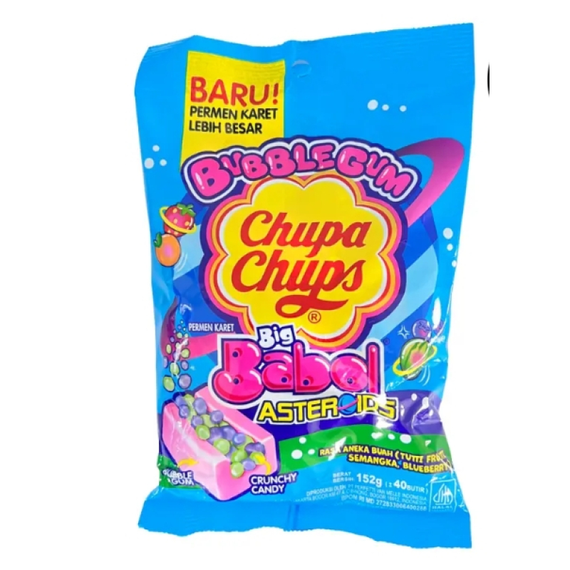 Chupa Chups Big Babol Asteroids Tutti Frutti Extra Asia 