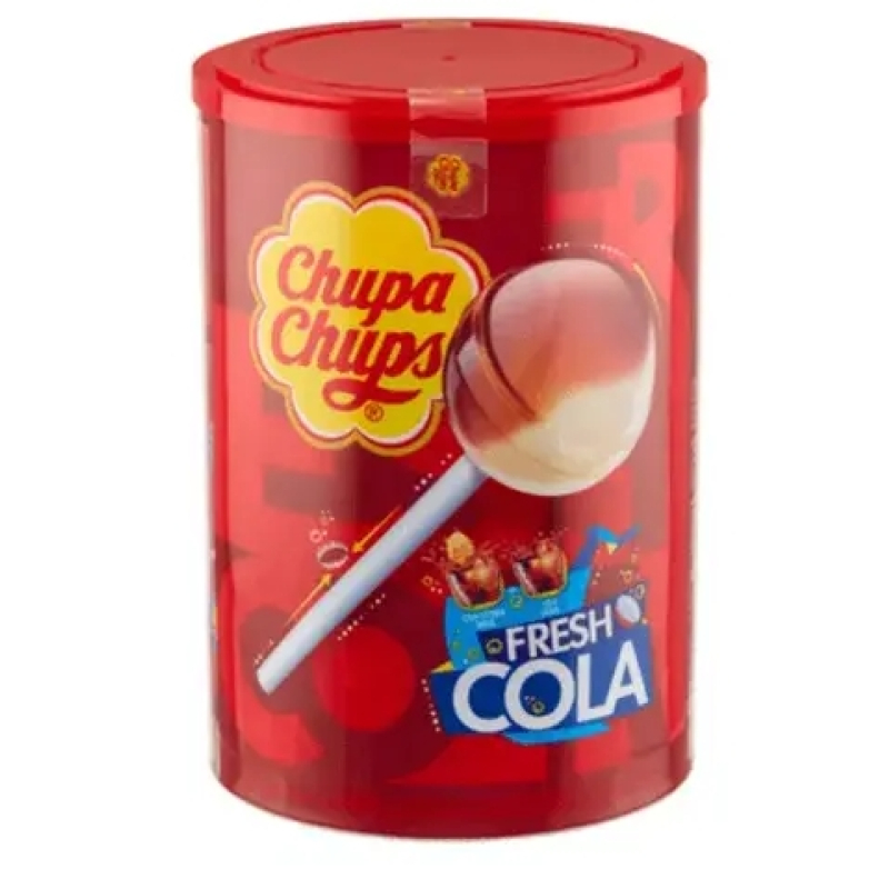 Chupa Chups Fresh cola lolly’s Silo 100 stuks