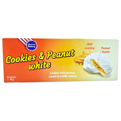 American Bakery Cookies & Peanut White