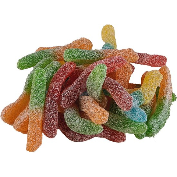 Damel Mega Sour Worms Schepsnoep 200 gram