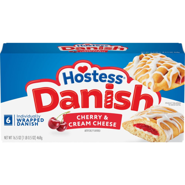 Hostess Danish Cherry & Cream Cheese