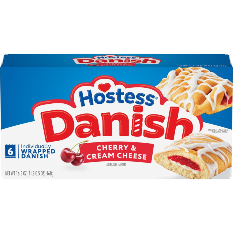Hostess Danish Cherry & Cream Cheese