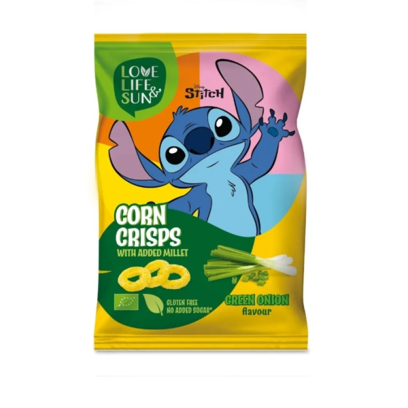 Disney Lilo & Stitch Green Onion Flavored Chips (50 gram)