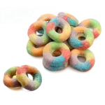 Dolce Plus Rainbow Rings Schepsnoep 200 gram