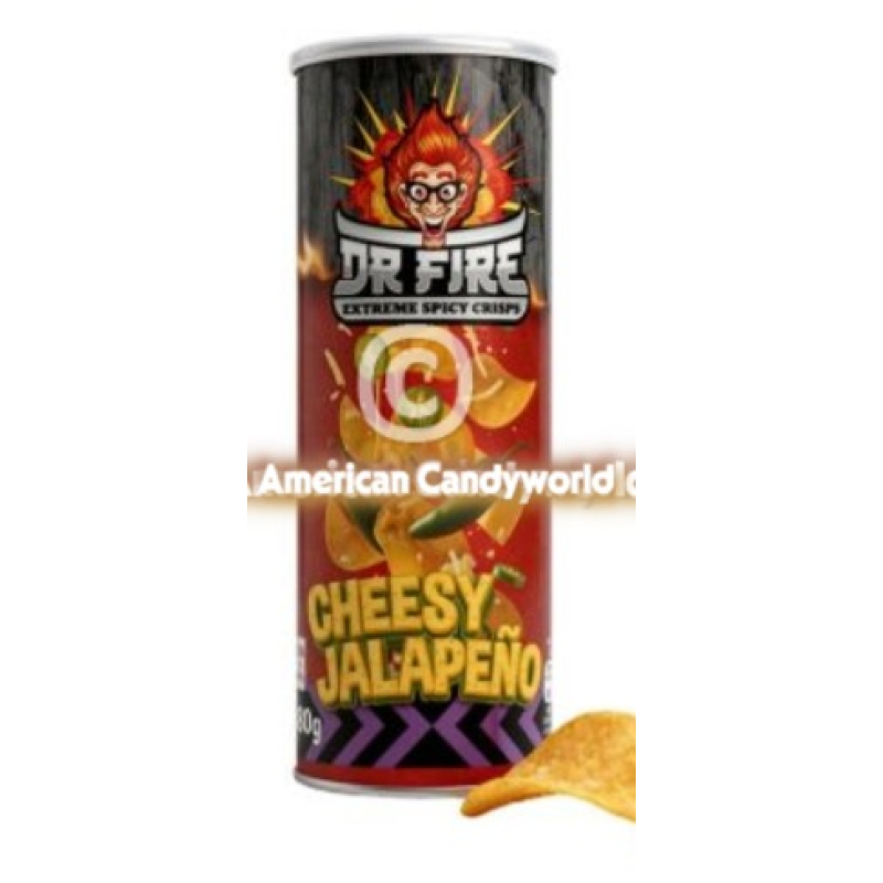 Dr Fire Cheesy Jalapeno Chips (80 gram)
