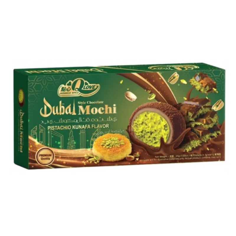 Dubai Mochi Pistachio Kunafa Flavor ( 45 gram)