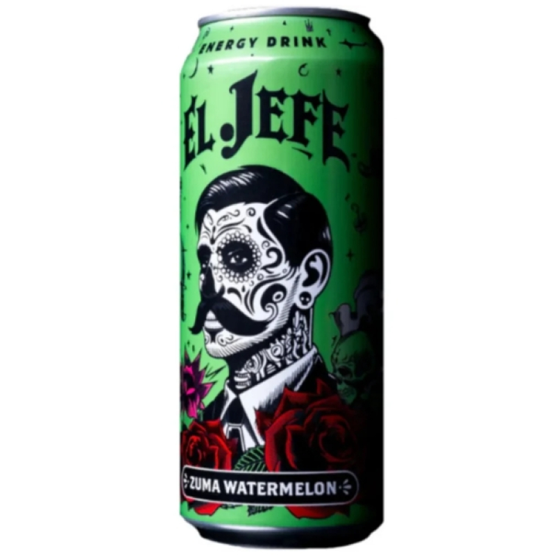 El Jefe Energy Drink Zuma Watermelon USA (473 ml)