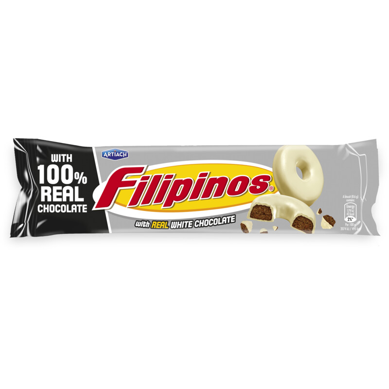 Filipinos Cookies White Chocolate (120 gram)